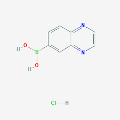 Picture of Quinoxalin-6-ylboronic acid hydrochloride