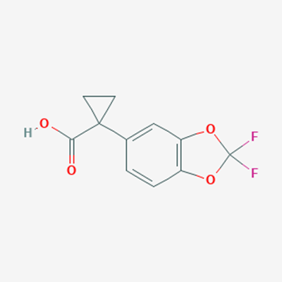 Picture of 1-(2,2-Difluorobenzo[1,3]dioxol-5-yl)-cyclopropanecarboxylic acid