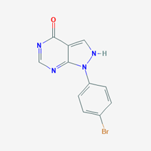 Picture of 1-(4-Bromophenyl)-1H-pyrazolo[3,4-d]pyrimidin-4(5H)-one