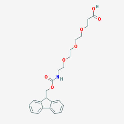 Picture of 1-(9H-Fluoren-9-yl)-3-oxo-2,7,10,13-tetraoxa-4-azahexadecan-16-oic acid