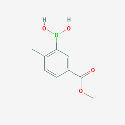 Picture of (5-(Methoxycarbonyl)-2-methylphenyl)boronic acid