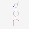 Picture of 1-Boc-4-(4-Iodo-1H-pyrazol-1-yl)piperidine