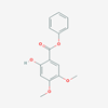 Picture of Phenyl 2-hydroxy-4,5-dimethoxybenzoate