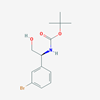 Picture of (S)-tert-Butyl (1-(3-bromophenyl)-2-hydroxyethyl)carbamate