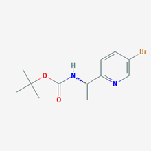 Picture of (S)-tert-Butyl (1-(5-bromopyridin-2-yl)ethyl)carbamate