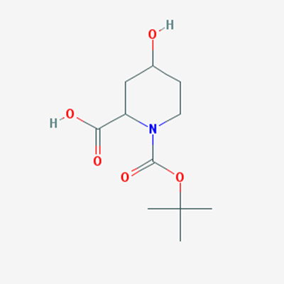 Picture of 1-(tert-Butoxycarbonyl)-4-hydroxypiperidine-2-carboxylic acid