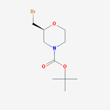 Picture of (S)-tert-Butyl 2-(bromomethyl)morpholine-4-carboxylate