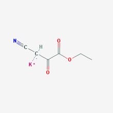 Picture of Potassium 1-cyano-3-ethoxy-2,3-dioxopropan-1-ide