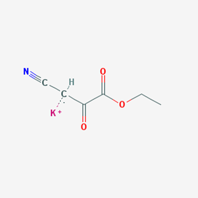 Picture of Potassium 1-cyano-3-ethoxy-2,3-dioxopropan-1-ide