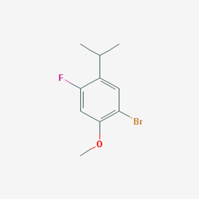 Picture of 1-Bromo-4-fluoro-5-isopropyl-2-methoxybenzene