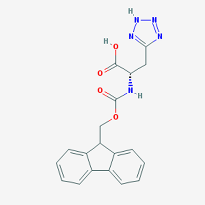 Picture of (S)-2-((((9H-Fluoren-9-yl)methoxy)carbonyl)amino)-3-(2H-tetrazol-5-yl)propanoic acid