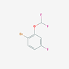 Picture of 1-Bromo-2-(difluoromethoxy)-4-fluorobenzene