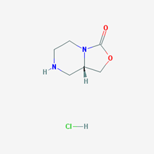 Picture of (S)-Tetrahydro-1H-oxazolo[3,4-a]pyrazin-3(5H)-one hydrochloride