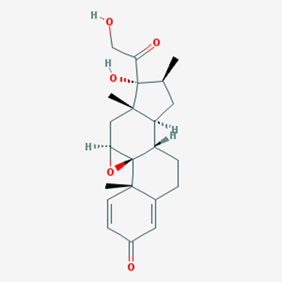 Picture of (4aS,4bS,5aS,6aS,7R,8S,9aS,9bS)-7-Hydroxy-7-(2-hydroxyacetyl)-4a,6a,8-trimethyl-5a,6,6a,7,8,9,9a,9b,10,11-decahydrocyclopenta[1,2]phenanthro[4,4a-b]oxiren-2(4aH)-one