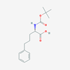 Picture of (S)-2-((tert-Butoxycarbonyl)amino)-5-phenylpentanoic acid