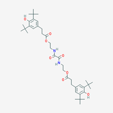 Picture of (Oxalylbis(azanediyl))bis(ethane-2,1-diyl) bis(3-(3,5-di-tert-butyl-4-hydroxyphenyl)propanoate)