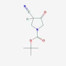 Picture of tert-Butyl 3-cyano-4-oxopyrrolidine-1-carboxylate