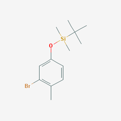 Picture of (3-Bromo-4-methylphenoxy)(tert-butyl)dimethylsilane