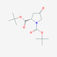 Picture of (S)-Di-tert-butyl 4-oxopyrrolidine-1,2-dicarboxylate