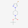 Picture of tert-Butyl 4-(4-bromo-1H-pyrazol-1-yl)piperidine-1-carboxylate