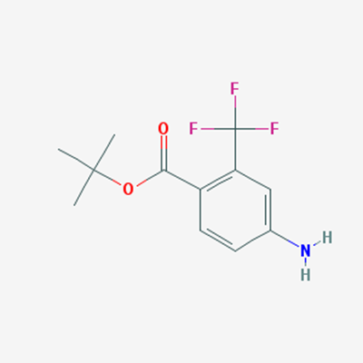 Picture of tert-Butyl 4-amino-2-(trifluoromethyl)benzoate