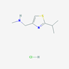 Picture of 1-(2-Isopropylthiazol-4-yl)-N-methylmethanamine hydrochloride