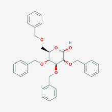 Picture of (2S,3R,4S,5R,6R)-3,4,5-Tris(benzyloxy)-6-((benzyloxy)methyl)tetrahydro-2H-pyran-2-ol