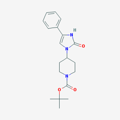 Picture of tert-Butyl 4-(2-oxo-4-phenyl-2,3-dihydro-1H-imidazol-1-yl)piperidine-1-carboxylate