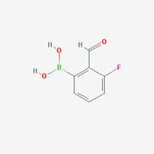 Picture of (3-Fluoro-2-formylphenyl)boronic acid