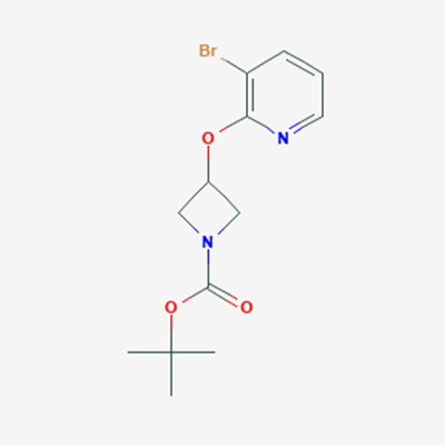 Picture of tert-Butyl 3-((3-bromopyridin-2-yl)oxy)azetidine-1-carboxylate