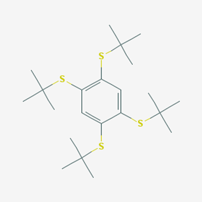 Picture of 1,2,4,5-Tetrakis(tert-butylthio)benzene