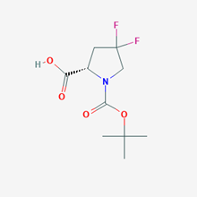 Picture of (S)-1-(tert-Butoxycarbonyl)-4,4-difluoropyrrolidine-2-carboxylic acid