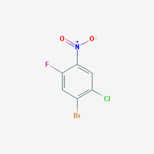 Picture of 1-Bromo-2-chloro-5-fluoro-4-nitrobenzene