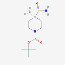 Picture of tert-Butyl 4-amino-4-carbamoylpiperidine-1-carboxylate