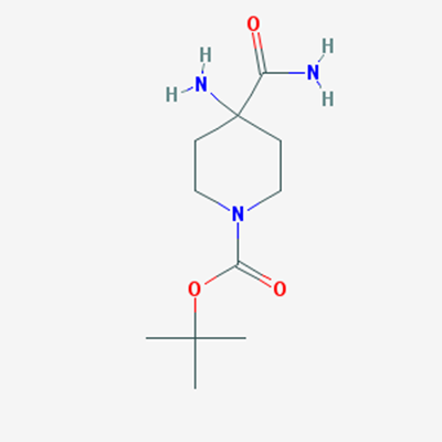 Picture of tert-Butyl 4-amino-4-carbamoylpiperidine-1-carboxylate