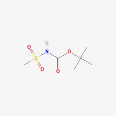 Picture of tert-Butyl methylsulfonylcarbamate