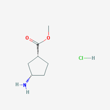 Picture of (1R,3S)-Methyl 3-aminocyclopentanecarboxylate hydrochloride