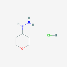 Picture of (Tetrahydro-2H-pyran-4-yl)hydrazine hydrochloride