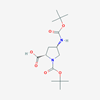 Picture of (2S,4S)-1-(tert-Butoxycarbonyl)-4-((tert-butoxycarbonyl)amino)pyrrolidine-2-carboxylic acid