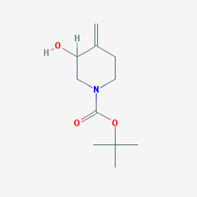 Picture of tert-Butyl 3-hydroxy-4-methylenepiperidine-1-carboxylate