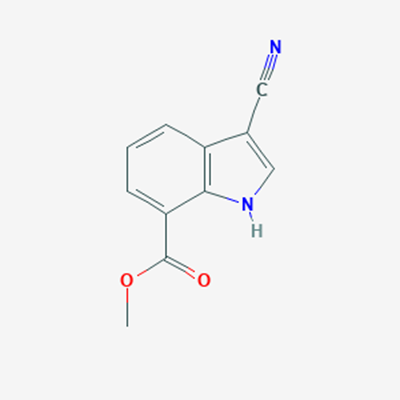 Picture of Methyl 3-cyano-1H-indole-7-carboxylate