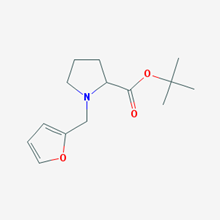 Picture of tert-Butyl 1-(furan-2-ylmethyl)pyrrolidine-2-carboxylate