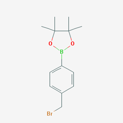 Picture of 2-(4-(Bromomethyl)phenyl)-4,4,5,5-tetramethyl-1,3,2-dioxaborolane