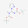 Picture of tert-Butyl (((tert-butoxycarbonyl)amino)(1H-pyrazol-1-yl)methylene)carbamate