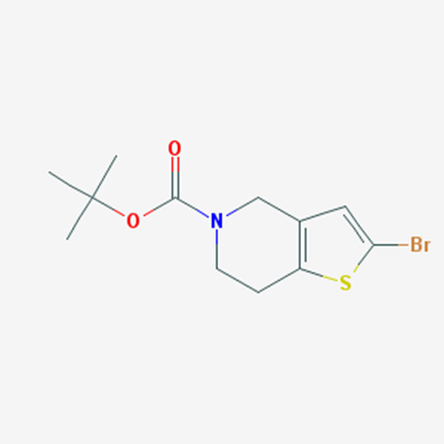 Picture of tert-Butyl 2-bromo-6,7-dihydrothieno[3,2-c]pyridine-5(4H)-carboxylate