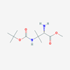 Picture of (S)-Methyl 2-amino-3-((tert-butoxycarbonyl)amino)-3-methylbutanoate