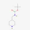 Picture of tert-Butyl (piperidin-4-ylmethyl)carbamate