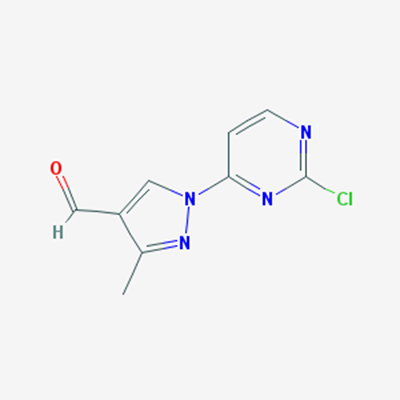 Picture of 1-(2-Chloropyrimidin-4-yl)-3-methyl-1H-pyrazole-4-carbaldehyde