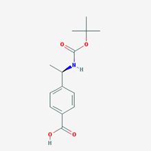 Picture of (R)-4-(1-((tert-Butoxycarbonyl)amino)ethyl)benzoic acid