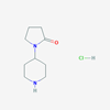 Picture of 1-(Piperidin-4-yl)pyrrolidin-2-one hydrochloride